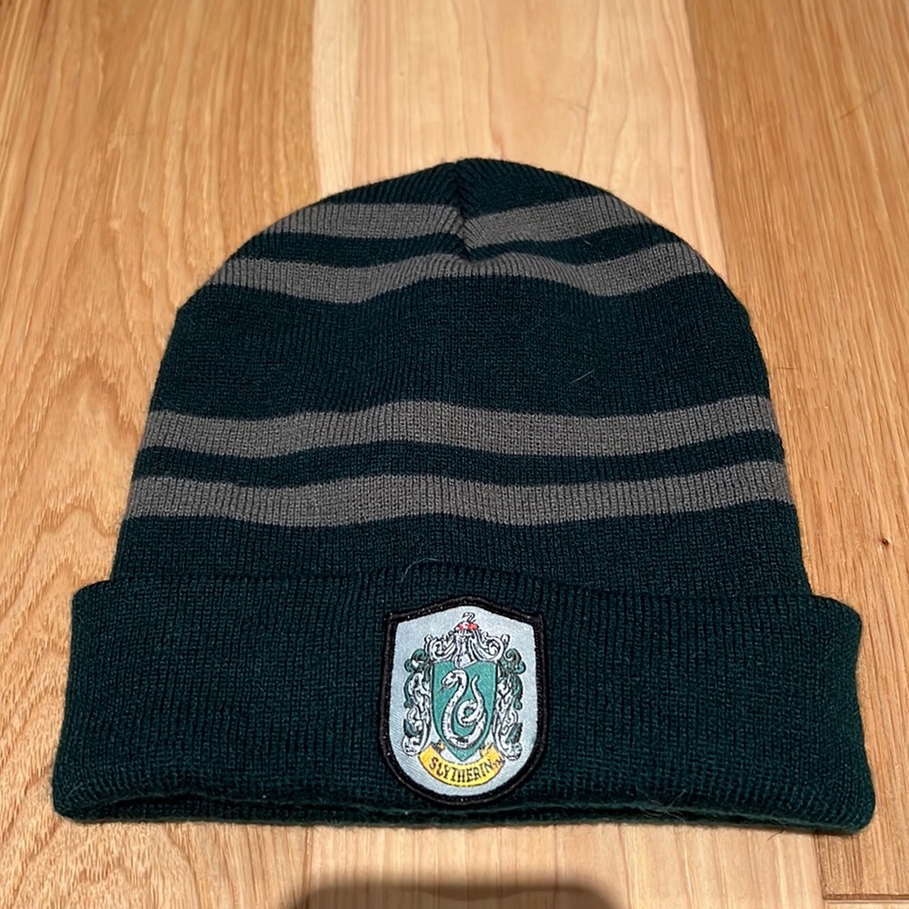 Harry Potter Slytherin Beanie Winter Hat